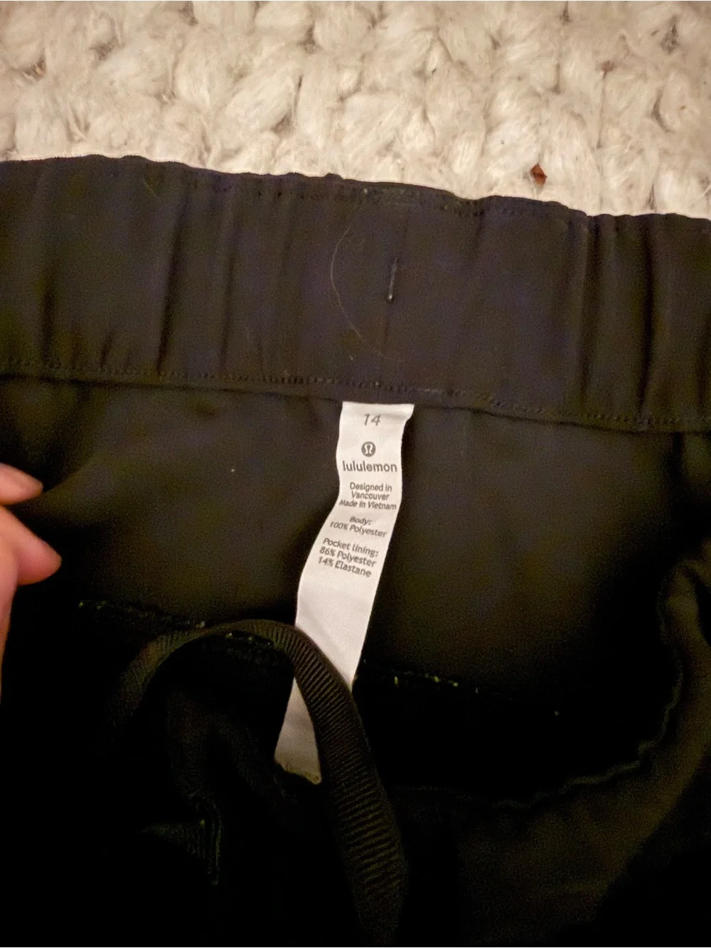lululemon athletica on the fly woven pant